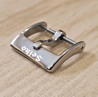 Seiko watch buckles Retro16mm/18mm New buckles(better quality) - Image 1 of 3