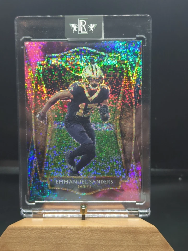 Panini Select #142 2020 Emmanuel Sanders Disco Prizm Saints Foto 1 de 3