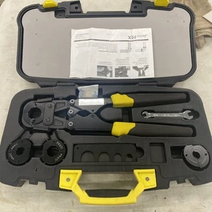 APOLLO 4 IN 1 MULTI KOPF PEX SANITÄR CRIMPZANGE SET, 1/2, 3/4, 3/8, 1 sh6798 - Bild 1 von 8