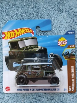 Hot Wheels H5MN 140 FORD MODEL A CUSTOM 1931 green 2025 140/250 CaseMN New Cast' - Image 1 of 2