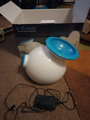 iFetch Interactive Automatic Tennis Ball Launcher For Dogs W/AC (NO BALLS) - Image 1 of 3