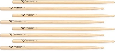 Prepack de baquetas Father Hickory - Los Angeles 5A - Punta de madera Foto 1 de 3