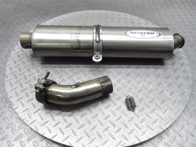 2006 06-08 BMW K1200GT Remus Exhaust Muffler Pipe Silencer Assembly - Image 1 of 4