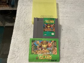 Adventure Island Nintendo NES Game Cartridge 1985 Edition