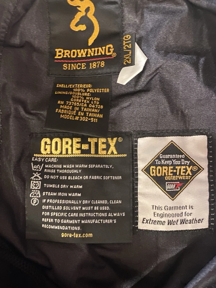 Pantalones de caza Browning 2XL camuflados clima húmedo extremo roble musgo ruptura Foto 1 de 4