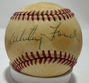 WHITEY FORD Signed Official AL Baseball AUTO - New York Yankees MLB - JSA - Picture 1 of 4