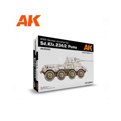 AK35.503 AK Interactive: Panzer Sd.Kfz.234/2 Puma | Carro Tedesco | 1:35 - Immagine 1 di 4