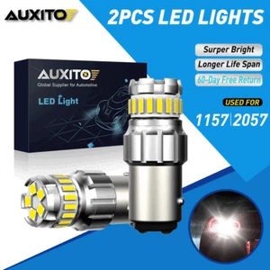 1157 BAY15D LED Stop Tail Freno Bombillas 7528 12V 6500K Blanco Frío Sin Errores - Imagen 1 de 10