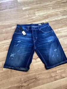 Antony Morato Herren Designer Shorts W32 blau DT044 - Bild 1 von 2