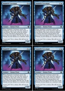 MTG - 4x STAUNCH CREWMATE - Lost Caverns of Ixalan (U) - Picture 1 of 1