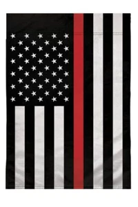 First Responders Thin Line 12" x18" Garden Flag - Picture 1 of 6