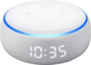 Amazon Echo Dot 3rd Gen Smart Speaker with Alexa Voice and Clock Sandstone - Picture 1 of 24