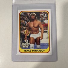 1991 Merlin WWF Texas Tornado Kerry Von Erich #13 /150 Italian Wrestling Card