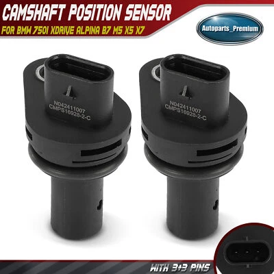 2x Sensor de posición del árbol de levas para BMW 750i xDrive Alpina B7 M5 M550i xDrive X5 X7 Foto 1 de 4