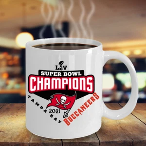 Tampa Bay Buccaneers Super Bowl LV Champions Limited Taza de café Buccs Fan Gift - Imagen 1 de 14