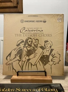 PAUL BOEPPLE: sacred music of palestrina COUNTERPOINT/ESOTERIC 12" LP 33 RPM - Picture 1 of 4