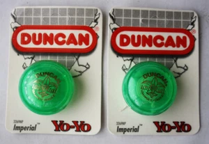 2X VINTAGE 1997 DUNCAN IMPERIAL YO YO 3269NP MADE IN USA NEW SEALED ! - Picture 1 of 6