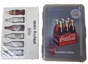 Neu 2 Decks Coca-Karten 1 - Durchsichtig Spielkartendeck Karten transparent - Bild 1 von 3