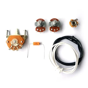 Wiring Kit – Standard Telecaster Electrics with Oak Grigsby switch / Alpha pots - Bild 1 von 3
