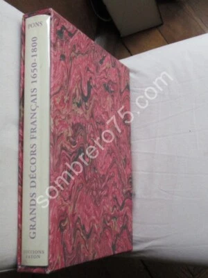 Grands Décors Français 1650-1800. Bruno PONS - Photo 1/4
