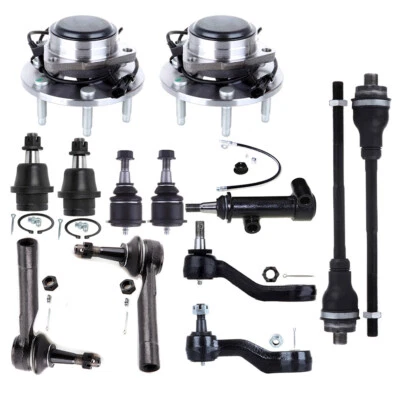 13Pcs Front Tie Rod End Ball Joint Steering For 2000-2006 GMC Yukon XL 1500 2WD - Image 1 of 4