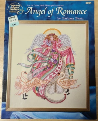 ASN Angel of Romance by Barbara Baatz Counted Cross Stitch Pattern 3694 - Image 1 of 2