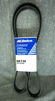 Cinturón Serpentine 8K730 ACDelco 88932926 Peterbuilt Freightliner International H Foto 1 de 4