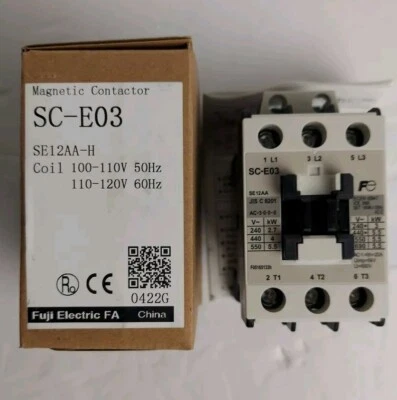 NUEVO Contactor Fuji SC-E03 110VAC Foto 1 de 2