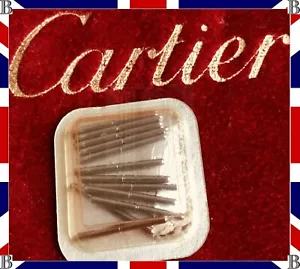 1 x Cartier Steel Goup genuino. Pin de enlace Encoche con muesca 15 mm 20371862 - Imagen 1 de 4