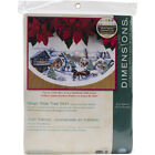 Dimensions Counted Cross Stitch Kit 45" Round-Sleigh Ride Tree Skirt (11 Count)