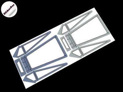 PEGATINAS de toldo PERSONALIZADAS para JUGUETES X-WING X240, PANTALLAS MODELO, etc. Foto 1 de 4