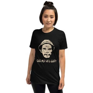Camiseta Don Ramon Que Me Vez Guey El Chavo del Ocho Divertida Negra Unisex - Imagen 1 de 39