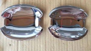 1996-2004 para Mercedes R170 clase SLK manija de puerta carcasas interiores cubierta cromada 2 piezas - Imagen 1 de 2