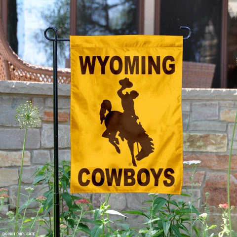 Wyoming Cowboys Garden Flag Yard Banner Cover