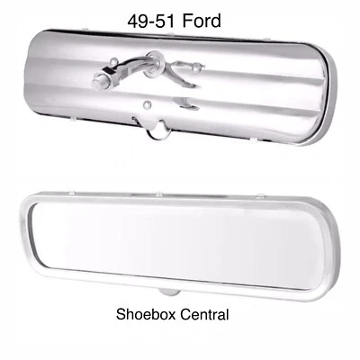 1949 1950 1951 Ford & Mercury Day and Night Rear View Mirror - Image 1 of 4