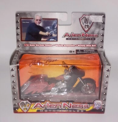 Toy Zone 1:18 Scale Arlen Ness "Screamin' Ness-essity" Custom Eagle Motorcycle - Image 1 of 4