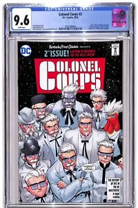 DC Comics KFC Colonel Corps # 2 2016 San Diego Comic Con SDCC CGC 9.6 SANDERS