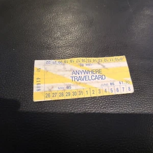 Collectable Melbourne Travel Card 1985 AUSTRALIA - Picture 1 of 3