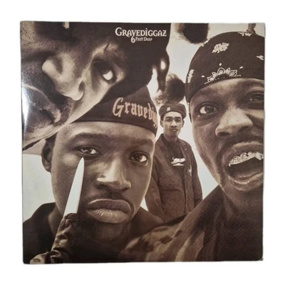 GRAVEDIGGAZ '6 Feet Deep' 1994 Rap/Hip-Hop Original 12" Vinyl Double LP Record - Image 1 of 4