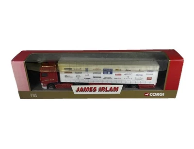 Corgi 1/64 cc87003 James Irlam Leyland Daf 95 Curtainside Die-Cast Truck Boxed - Image 1 of 4