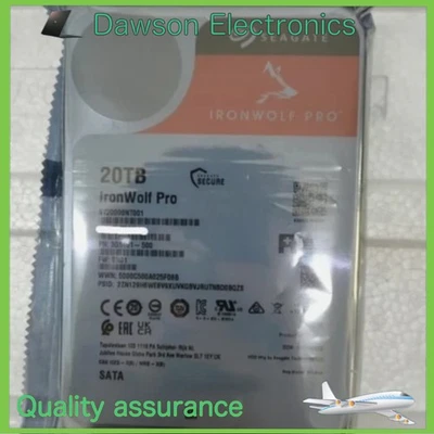 NEW Seagate IronWolf Pro 20TB 3.5" SATA Internal HDD ST20000NT001 - Image 1 of 3