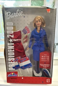 Barbie President 2000 Toys R Us Exclusive Doll 1999 Mattel # 26288 - Picture 1 of 6