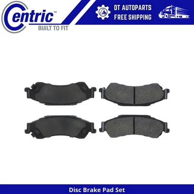 Para GMC Jimmy 1997-2005 | Pastillas de freno de disco traseras centradas | Semimetálicas Foto 1 de 4