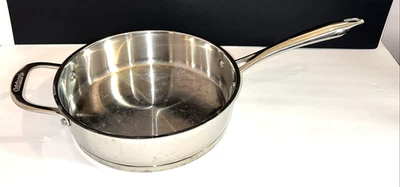Cuisinart 8933-24 Stainless High Impact Bonded Base 10" Frying Skillet 3qt - Image 1 of 4
