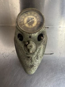 Harley Davidson WLA Speedometer Dash Cover Knucklehead UL U Model WL Cateye FL - Picture 1 of 15