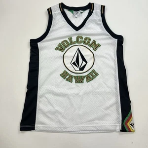 Volcom Hawaii Island Style Tank Sleeveless Jersey Size Medium Skate Surf Y2K - Imagen 1 de 7