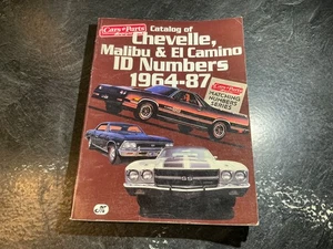 Catalog of Chevelle, Malibu & El Camino Id Numbers 1964-1987 - Imagen 1 de 10