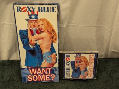 Roxy Blue - Want Some ? - Long Box w/ Original Cd - Free Shipping Foto 1 de 4