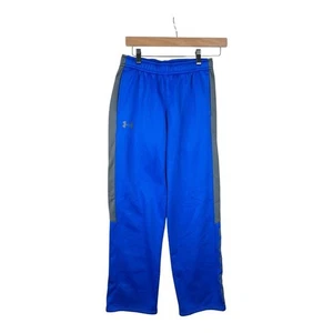 Under Armour Youth Signature Pony Fleece Jogger Sweatpants Blue/Gray Size Large - Picture 1 of 9