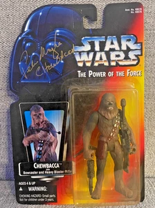 Star Wars Shadows Of The Empire Autographed Peter Mayhew Chewbacca Signed - Picture 1 of 3